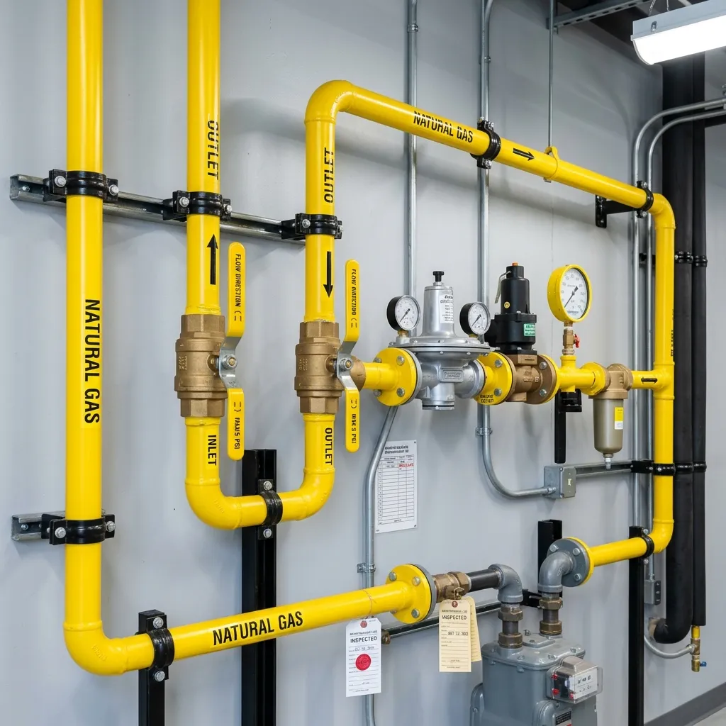 Gas Line Services Plumber in Oak Leaf, TX